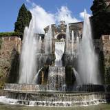 Fountain of Neptune at Villa d'Este in Tivoli, near Rome