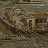 Nile mosaic detail