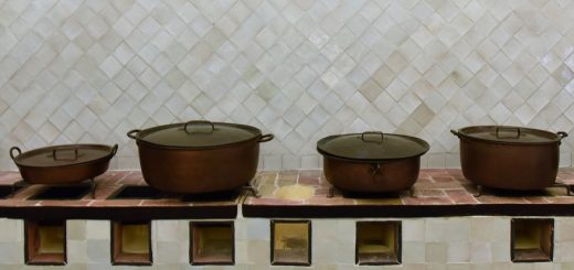 Royal pots are Sintra National Palace, Portugal