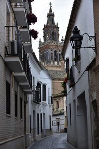 A mini-Giralda in Écija: the clock tower of Santa María.