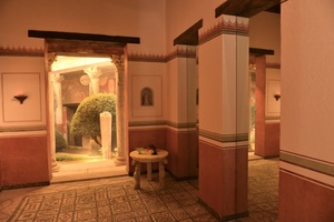 Reconstruction of a Roman house at Écija's Municipal Historical Museum.