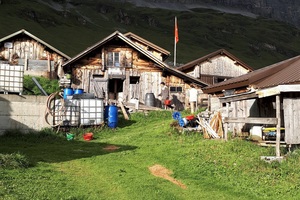 Rustic cheese manufacture at Klausen Pass (c) nupursworld.com
